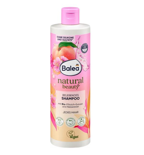 Balea Natural Beauty Shampooing Revitalisant, 400ml