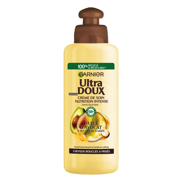 Garnier Ultra doux Crème sans rinçage Huile d'Avocat & Beurre de Karité 200ml