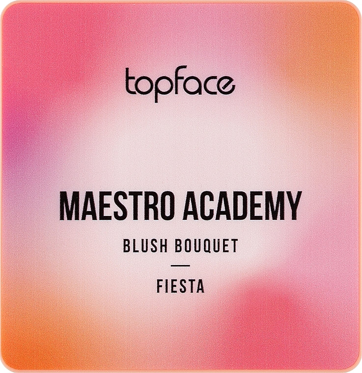 Topface Maestro Academy Blush Bouquet - palette de blushs