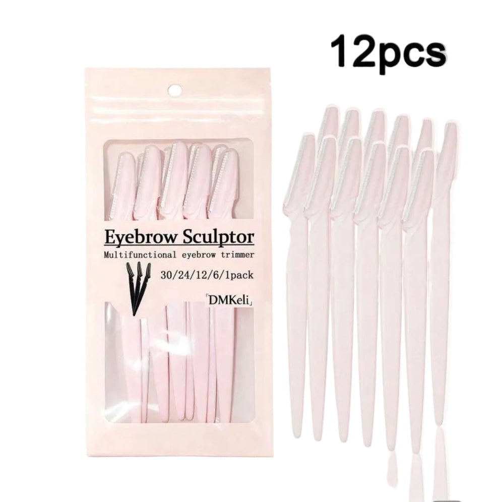 Lot de 12 lames de dermaplanning pour visage