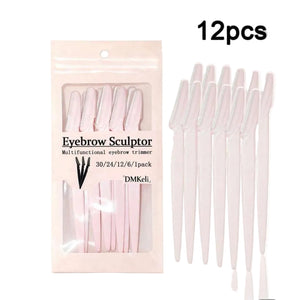 Lot de 12 lames de dermaplanning pour visage