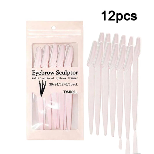 Lot de 12 lames de dermaplanning pour visage