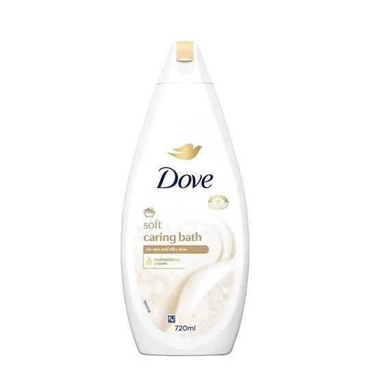 Dove soft caring bath for soft and silky skin shower gel 720ml