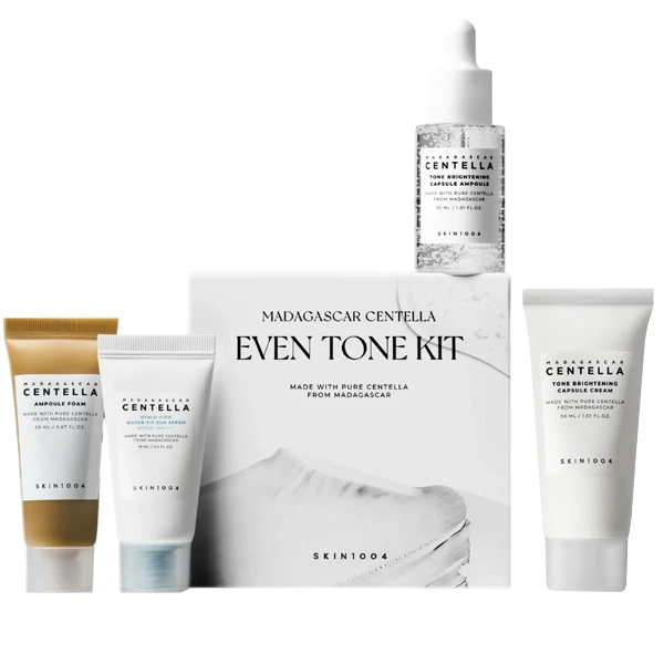 Skin1004 Madagascar Centella Even Tone Kit - 4pcs