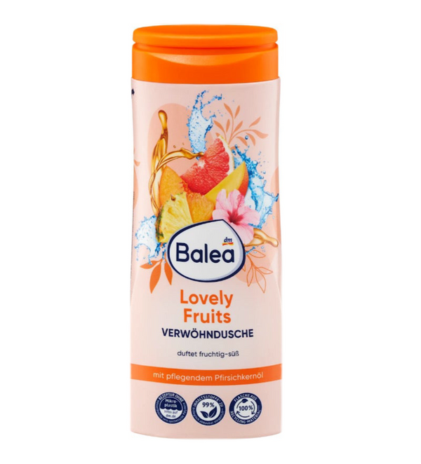 Balea Gel Douche Soin Lovely Fruits, 300 ml