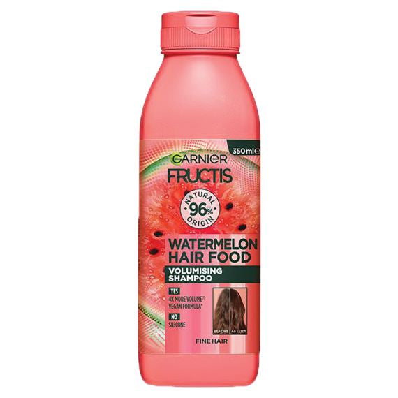 FRUCTIS HAIR FOOD
Shampooing volume à la Pastèque