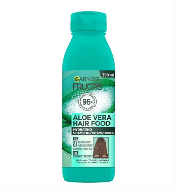 FRUCTIS HAIR FOOD
Shampooing hydratation à l'Aloe Vera
