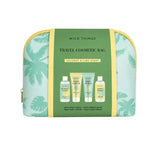 Wild Things Travel Cosmetic Bag Coconut & Lime Scent