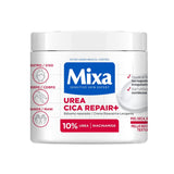 Mixa Crème Corporelle Urea Cica Repair+ 400ml