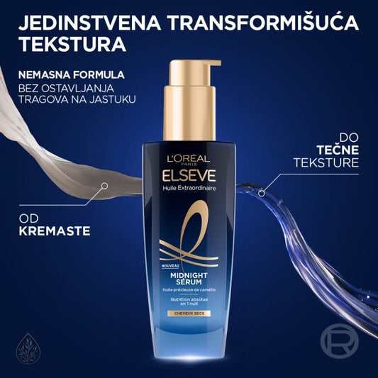 L’Oréal Paris Elseve sérum capillaire de nuit, 100ml