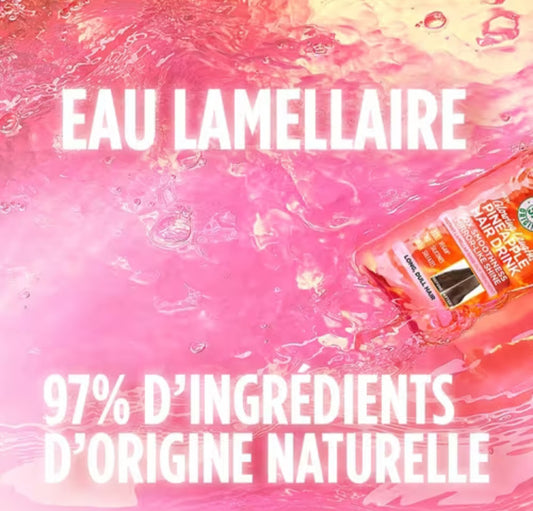 FRUCTIS HAIR DRINK ANANAS
Soin Lamellaire à l’Ananas