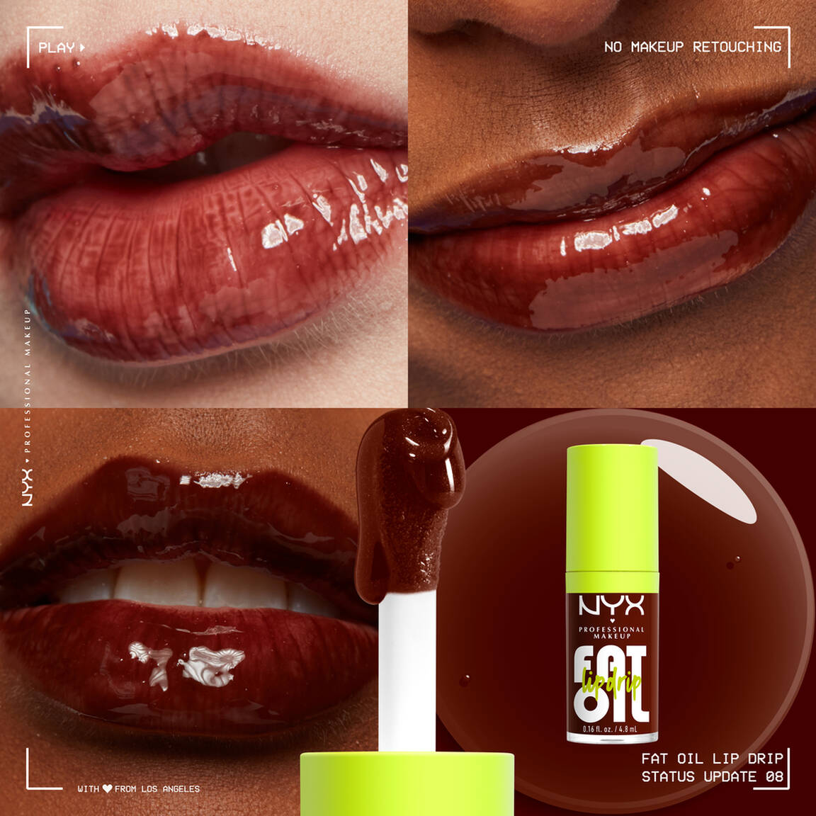 Nyx professional makeup - Fat oil lip drip - gloss liquide