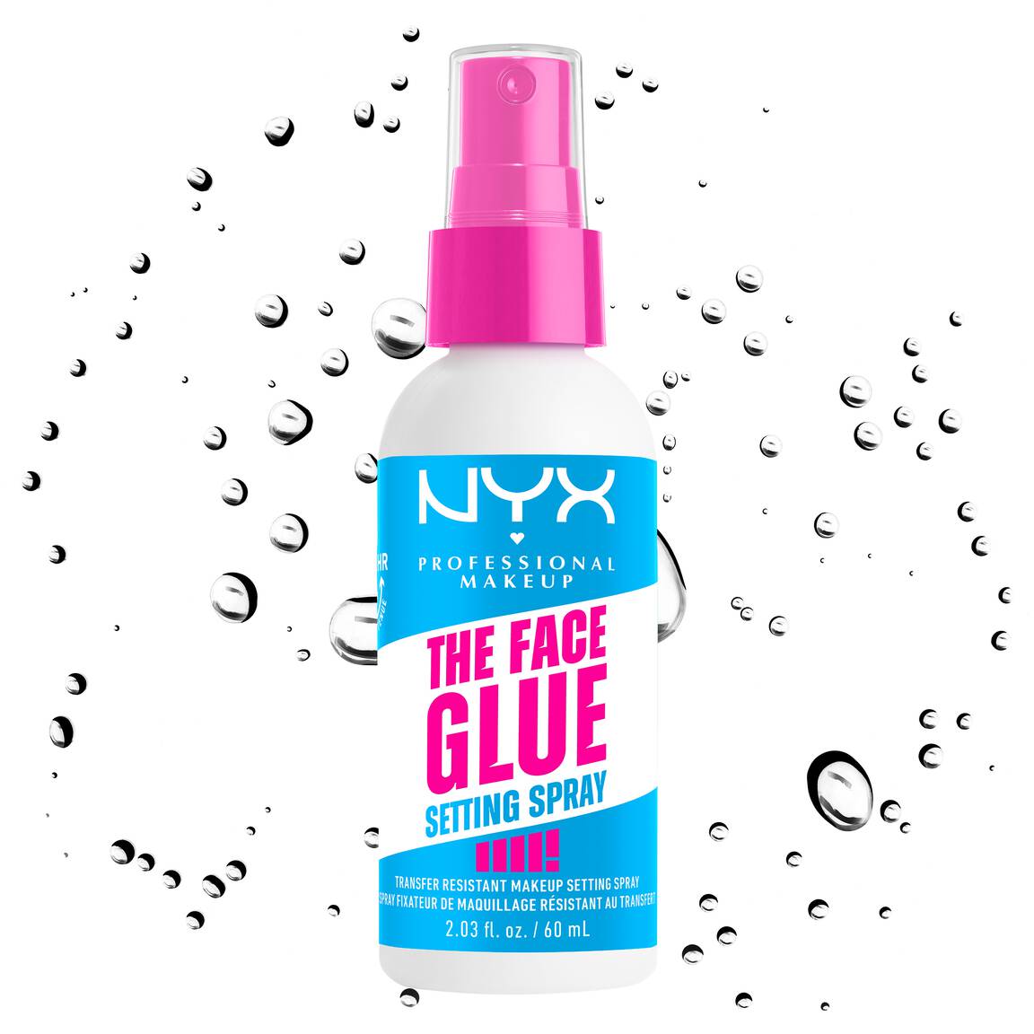 Nyx professional makeup the face glue - spray fixateur de maquillage