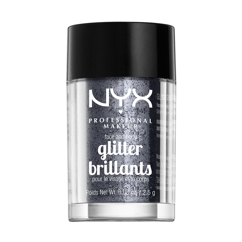 Nyx face and body glitter - brillants pour le visage et le corps