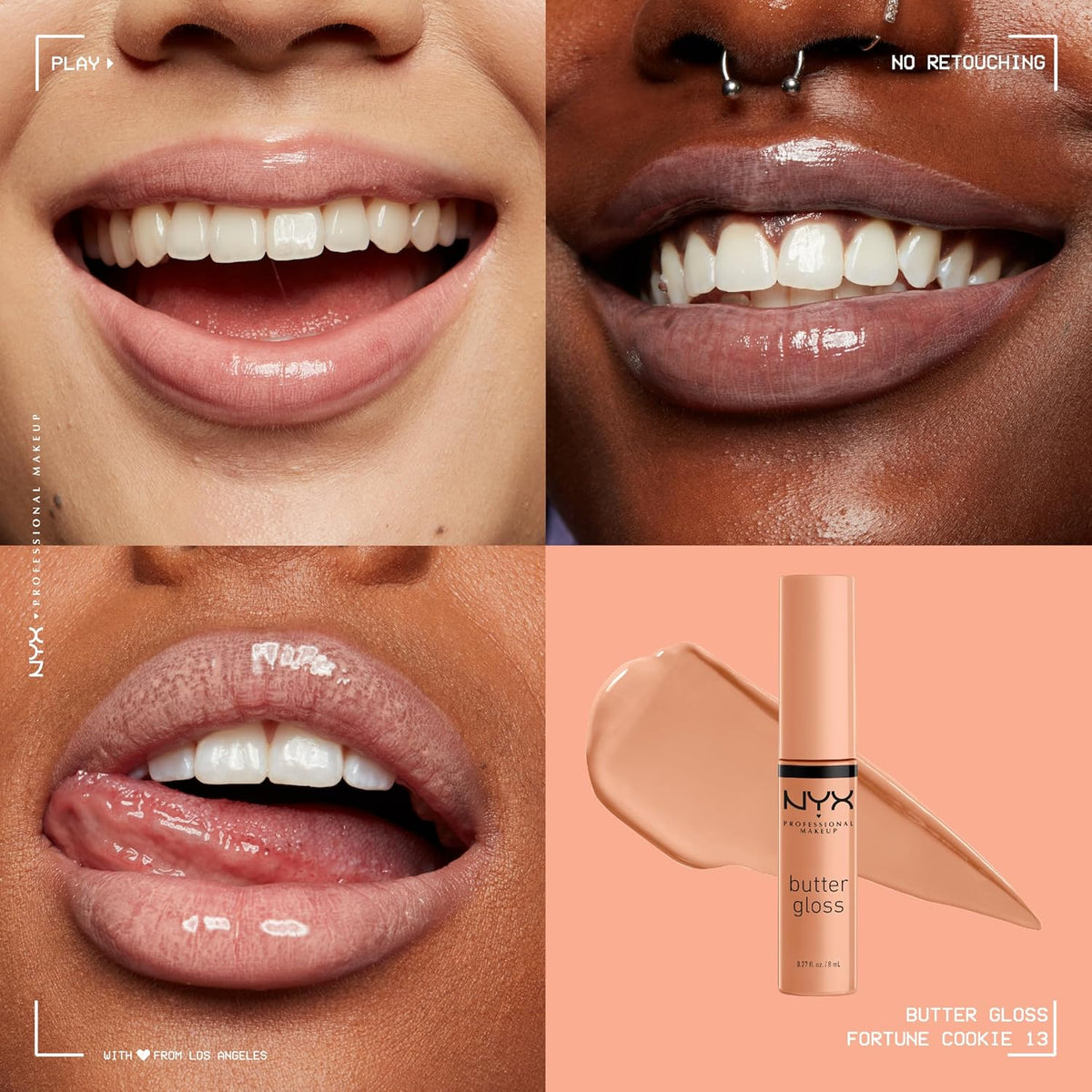Nyx butter gloss - gloss à lèvres