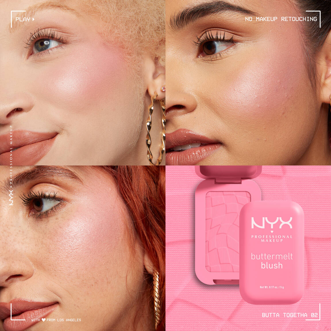 Nyx professionnal makeup buttermelt blush - blush poudre