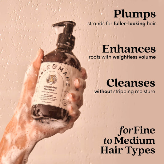 FABLE & MANE Shampooing Volumateur, 250ml