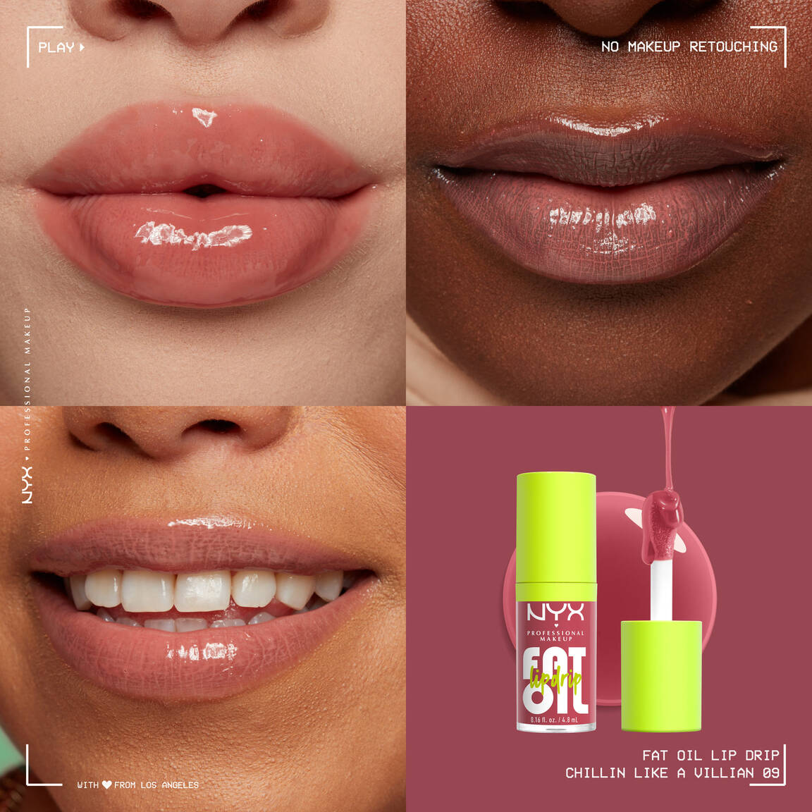 Nyx professional makeup - Fat oil lip drip - gloss liquide