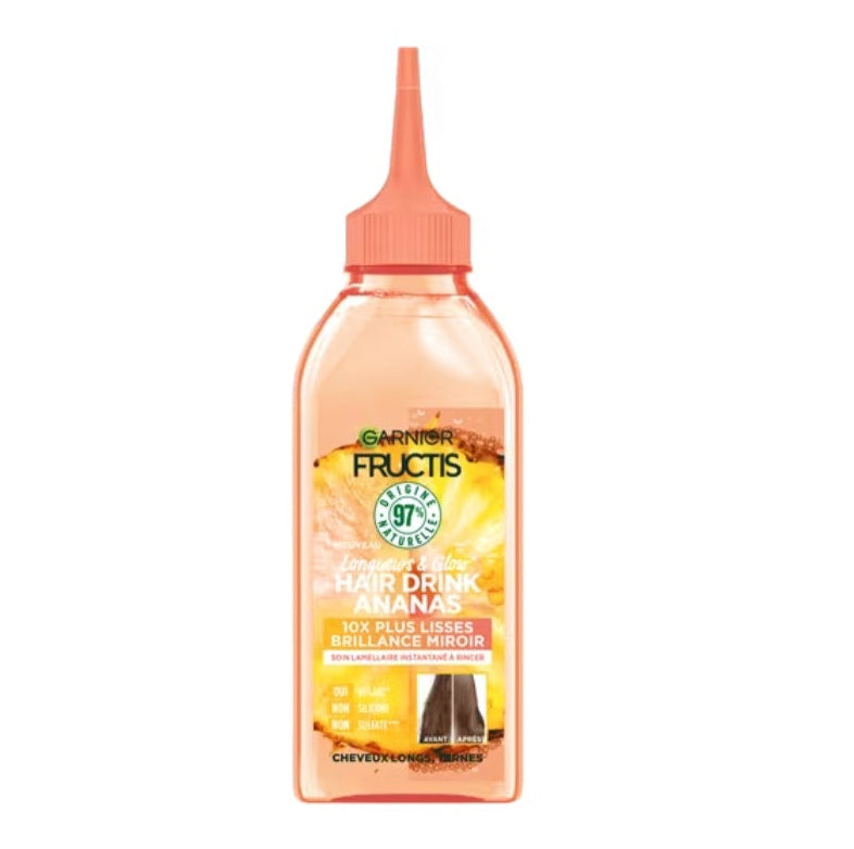 FRUCTIS HAIR DRINK ANANAS
Soin Lamellaire à l’Ananas