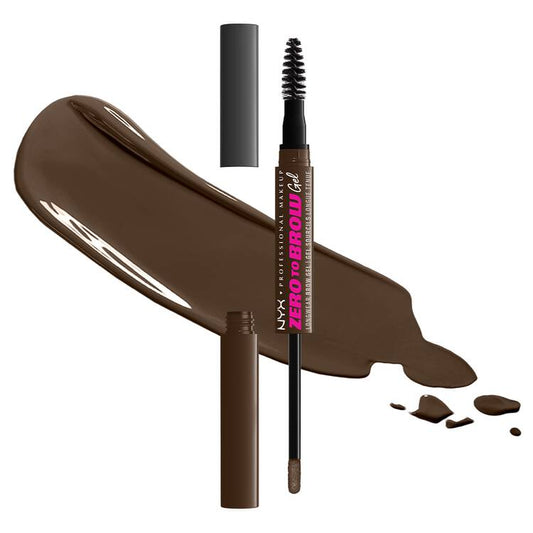 Nyx professional makeup Zero to Brow Gel - gel sourcils longue tenue waterproof