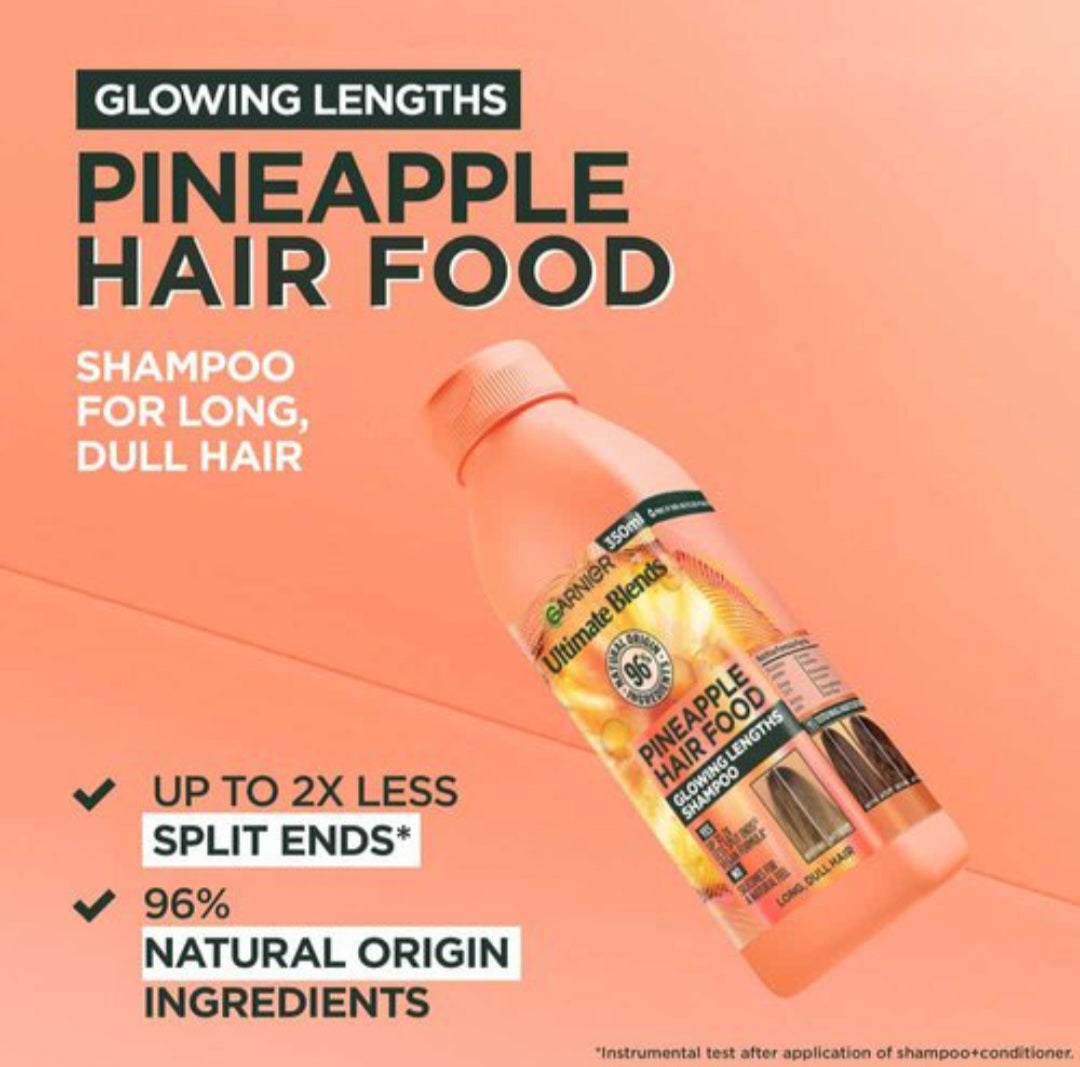 Garnier Fructis HAIR FOOD Pineapple & Amla Hair Food Shampoo