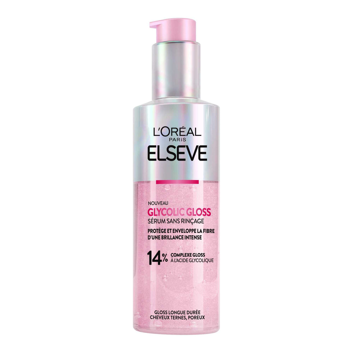 Elseve Glycolic Gloss Sérum Gloss Sans Rinçage 150ml